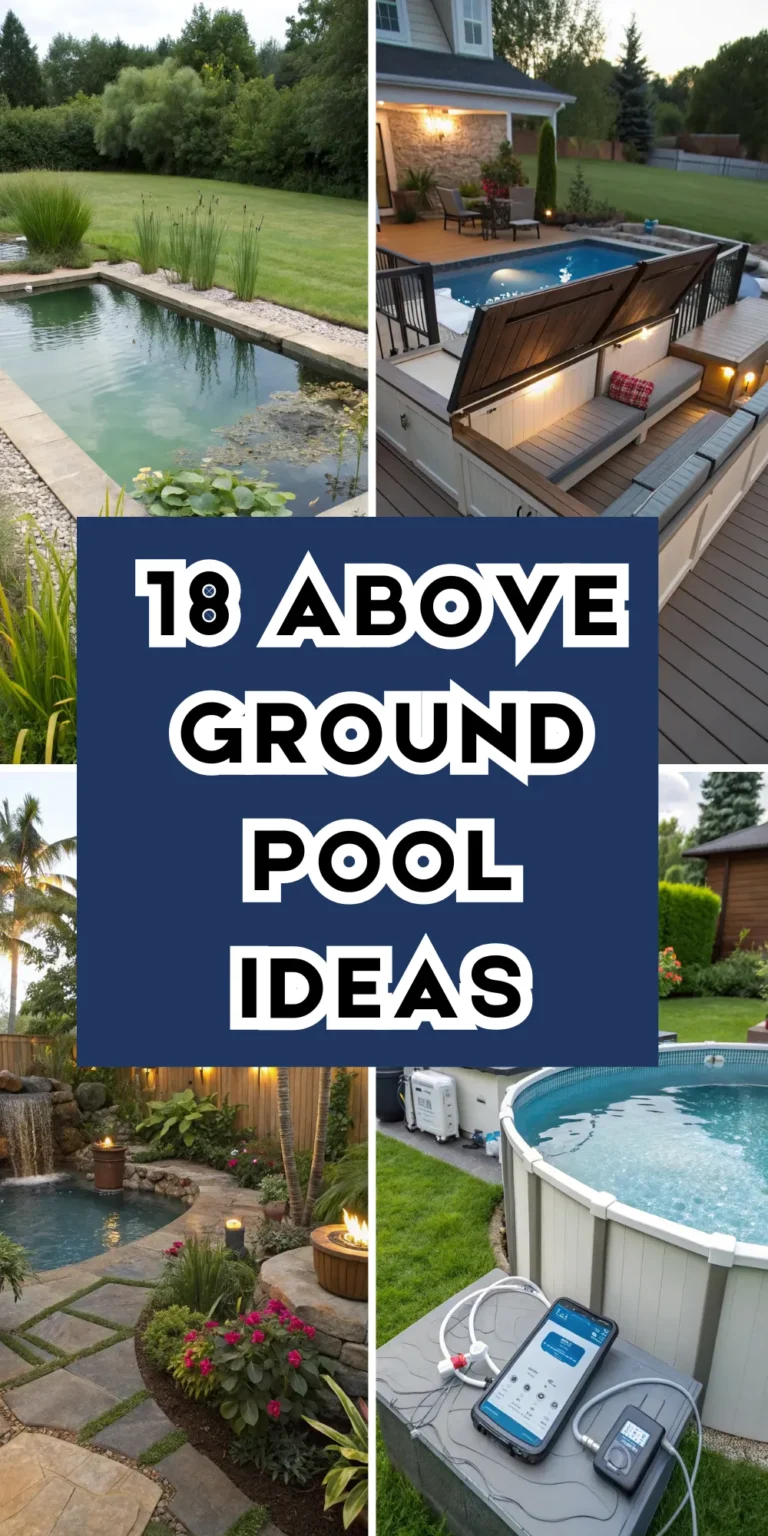 18 Above-Ground Pool Ideas for Your Backyard