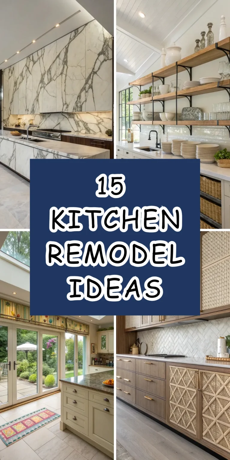 15 Kitchen Remodel Ideas
