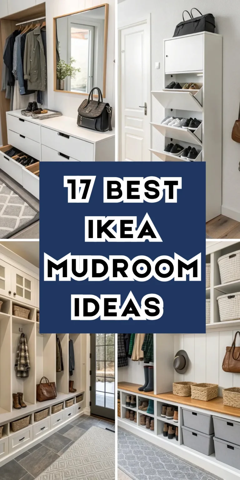 17 Best IKEA Mudroom Ideas for Stylish & Organized Spaces