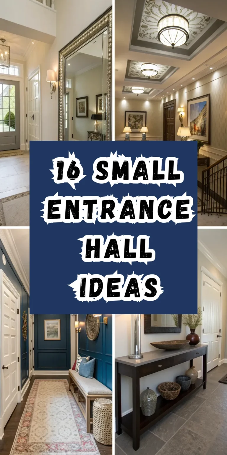 16 Small Entrance Hall Ideas
