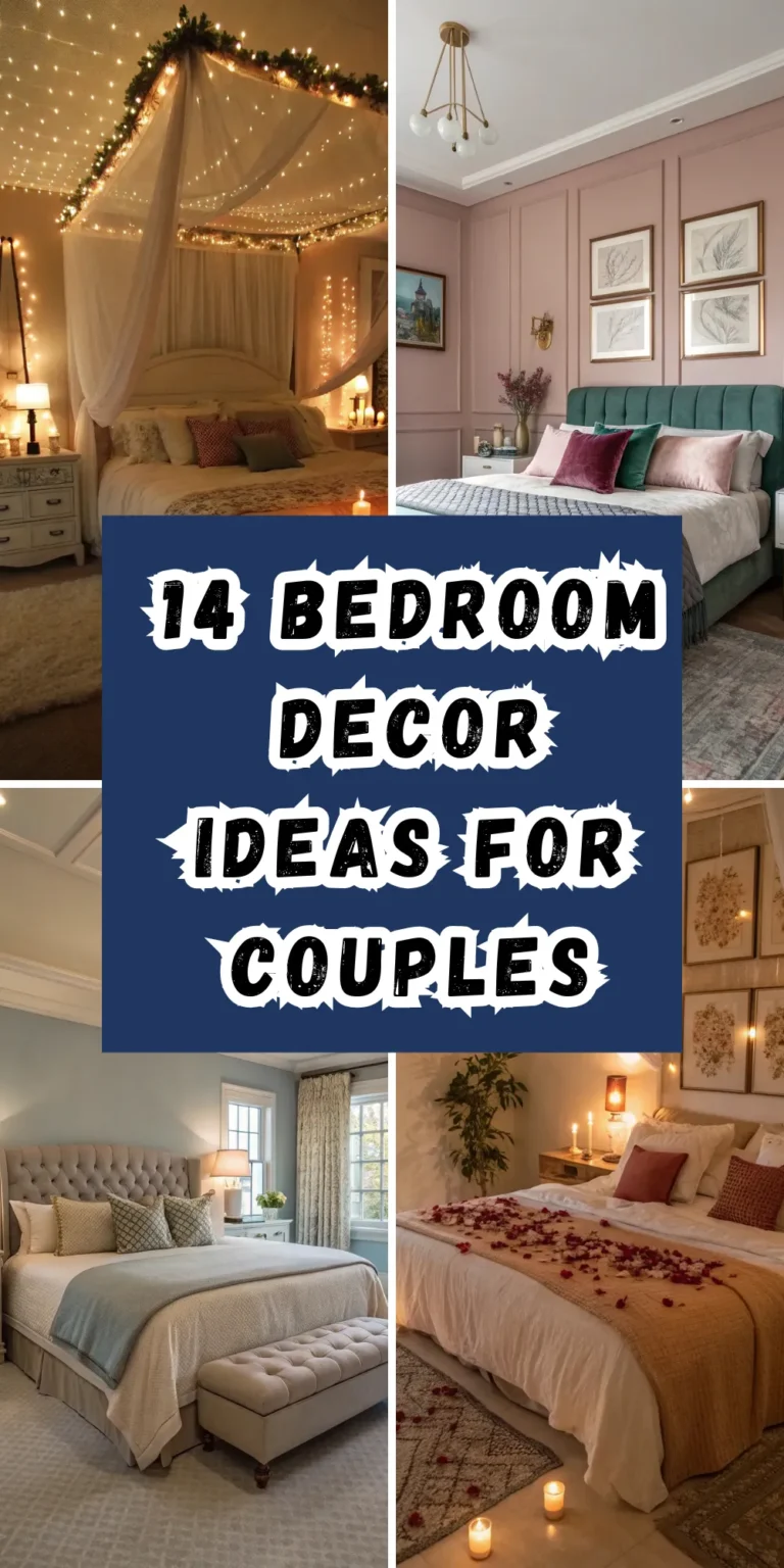 14 Bedroom Decor Ideas for Couples: Create a Romantic Retreat