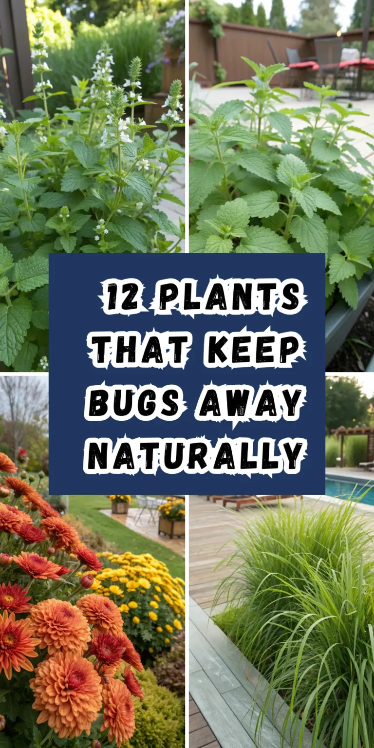 12 Plants That Keep Bugs Away Naturally