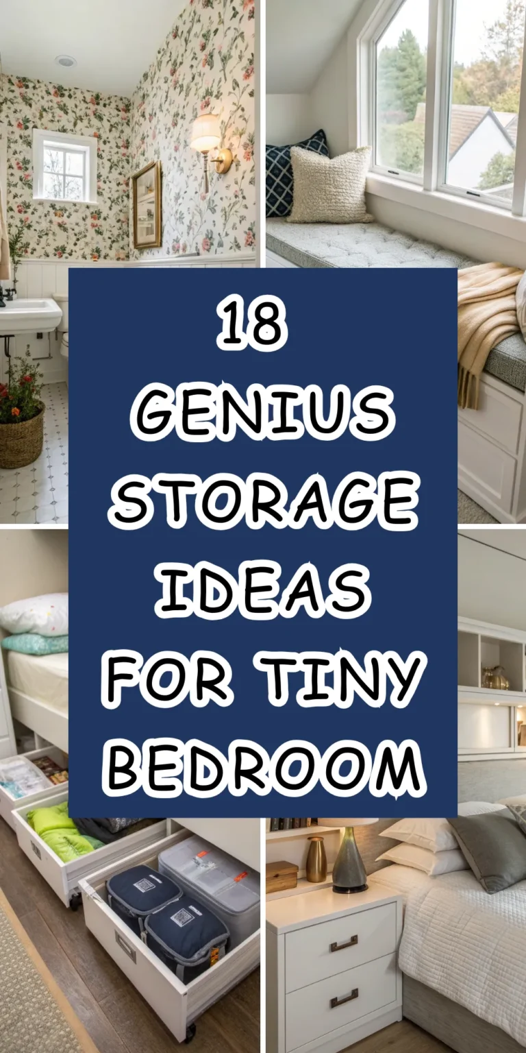 18 Genius Storage Ideas for Tiny Bedrooms 8 18 Genius Storage Ideas for Tiny Bedrooms