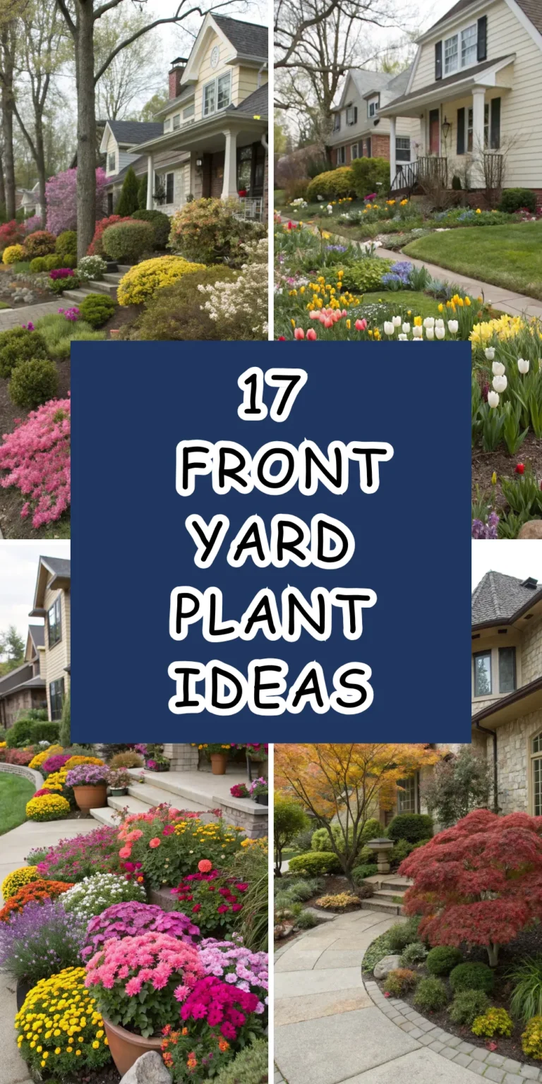 17 Front Yard Plant Ideas