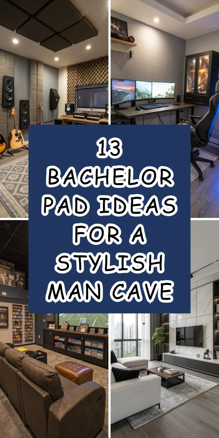 13 Bachelor Pad Ideas for a Stylish Man Cave