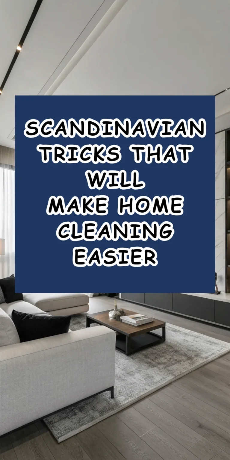Scandinavian Tricks That Will Make Home Cleaning Easier 6 Scandinavian Tricks That Will Make Home Cleaning Easier