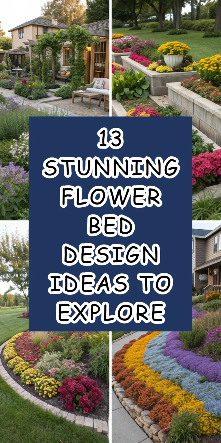 13 Stunning Flower Bed Design Ideas to Explore 13 13 Stunning Flower Bed Design Ideas to Explore