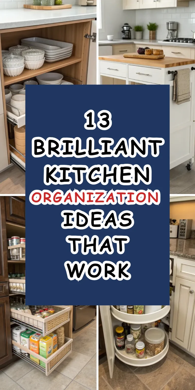 13 Brilliant Kitchen Organization Ideas That Work 7 13 Brilliant Kitchen Organization Ideas That Work
