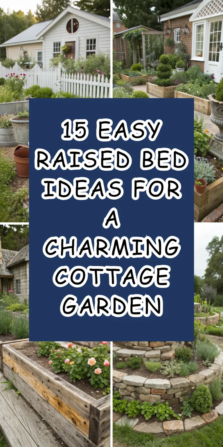 15 Easy Raised Bed Ideas For A Charming Cottage Garden 15 15 Easy Raised Bed Ideas For A Charming Cottage Garden