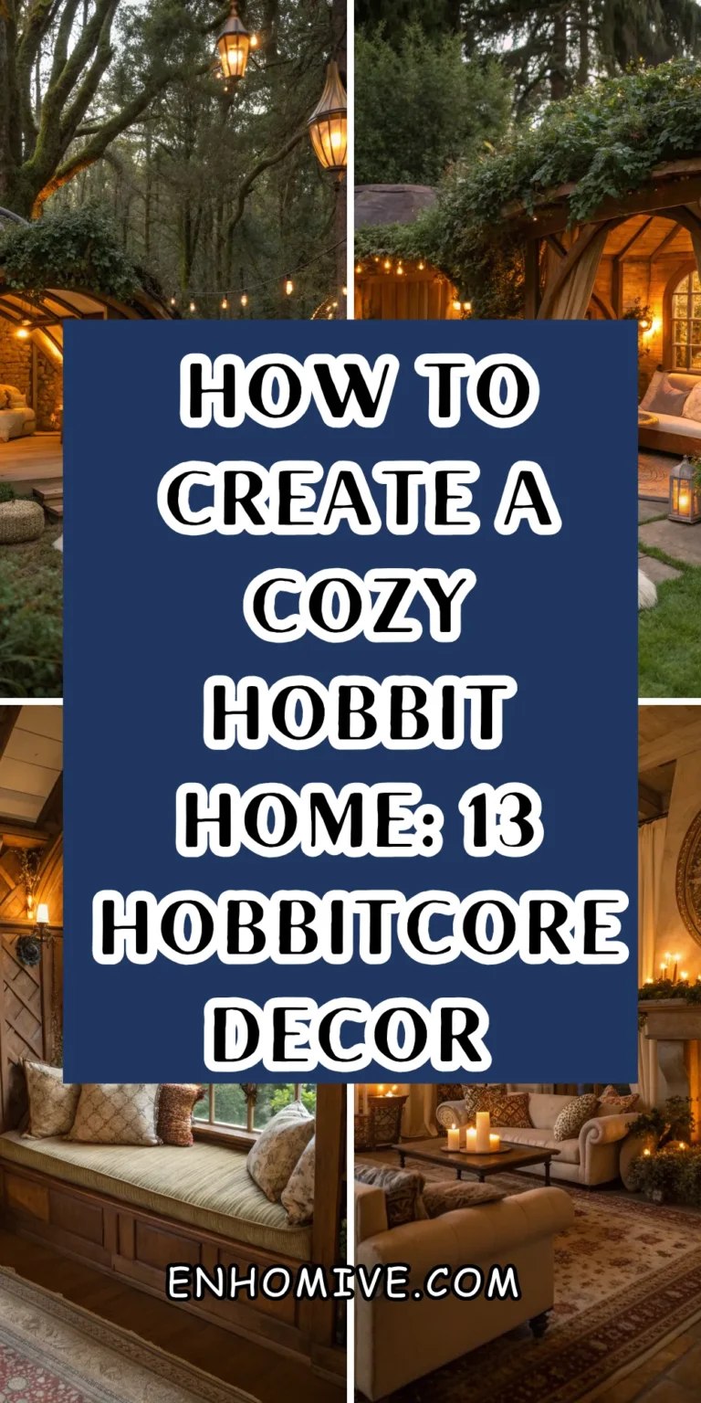 How to Create a Cozy Hobbit Home: 13 Hobbitcore Decor Styles That Inspire Comfort 18 How to Create a Cozy Hobbit Home: 13 Hobbitcore Decor Styles That Inspire Comfort