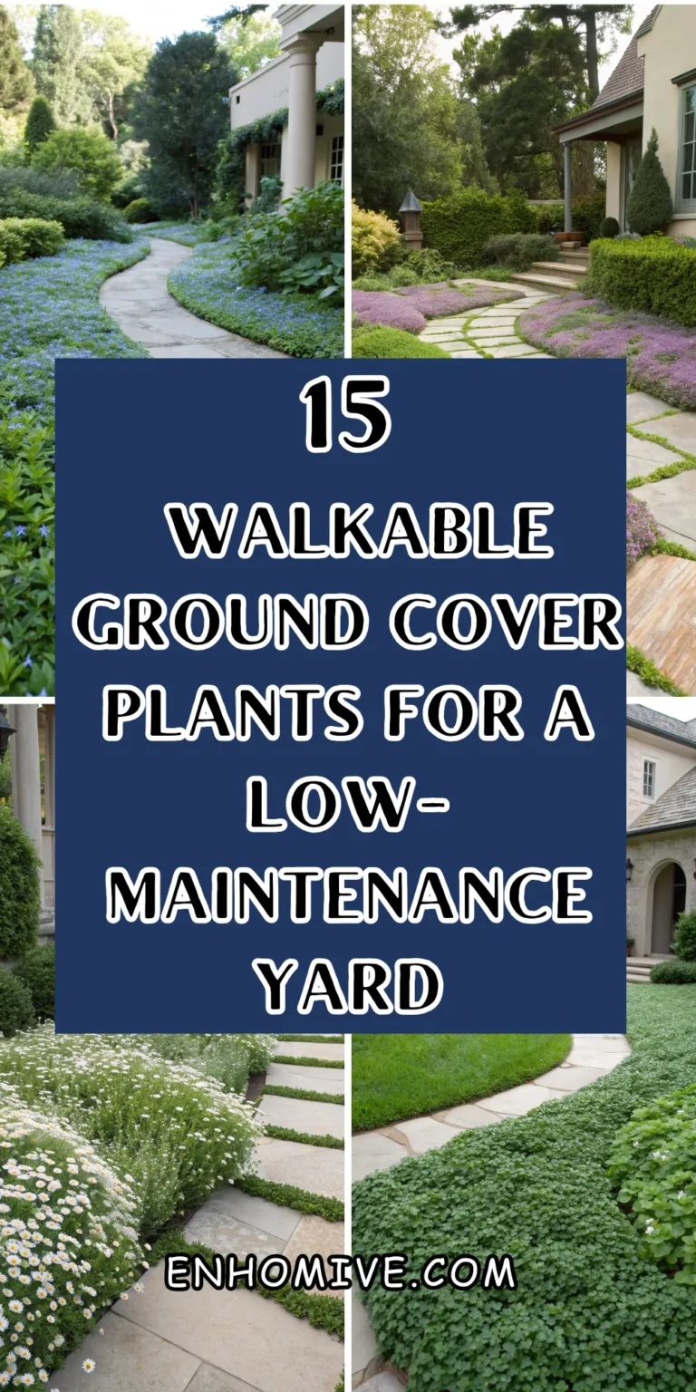 15 Beautiful Walkable Ground Cover Plants for a Lush, Low-Maintenance Yard