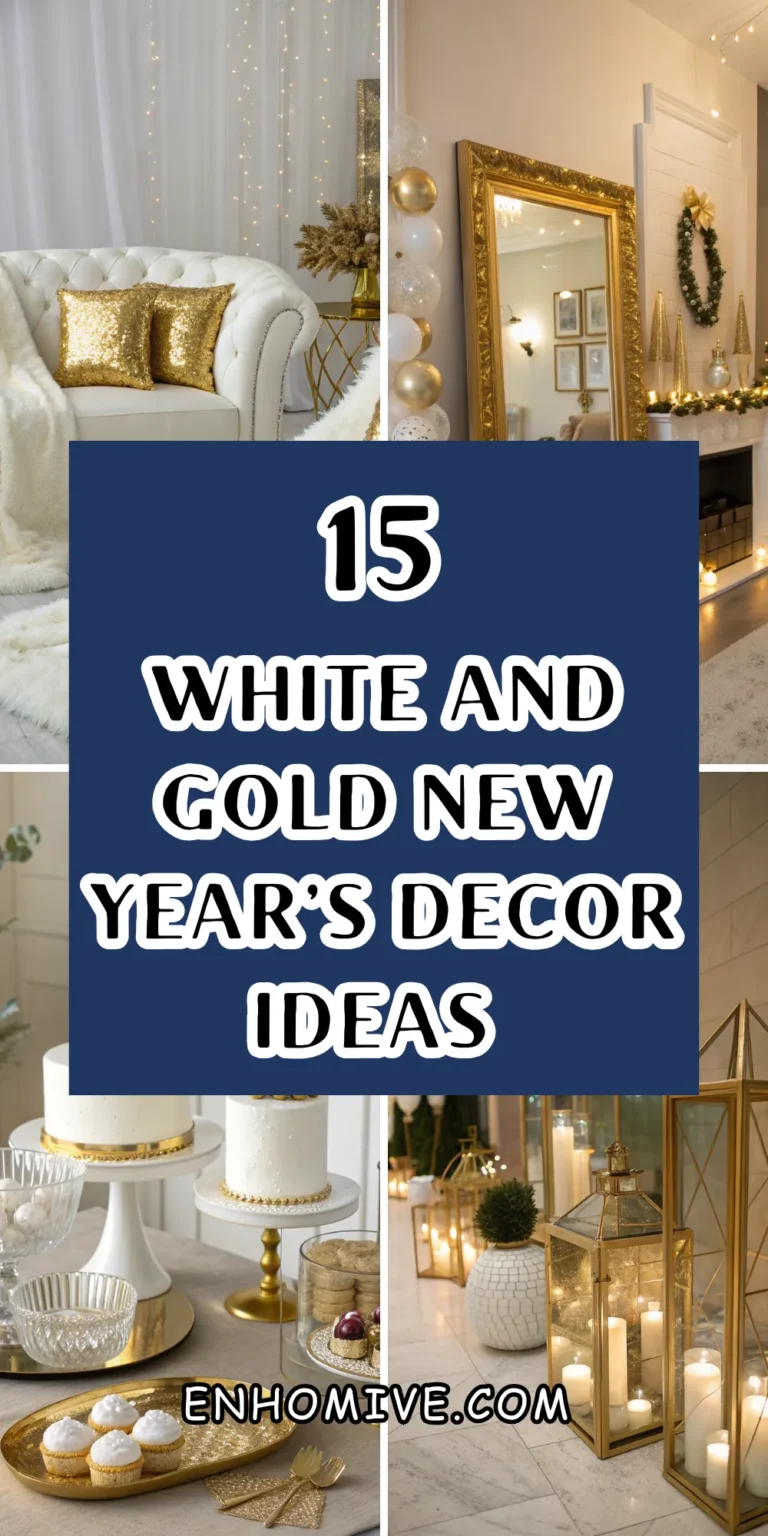 15 White and Gold New Year’s Decor Ideas for a Glamorous Celebration at Home 1 15 White and Gold New Year’s Decor Ideas for a Glamorous Celebration at Home