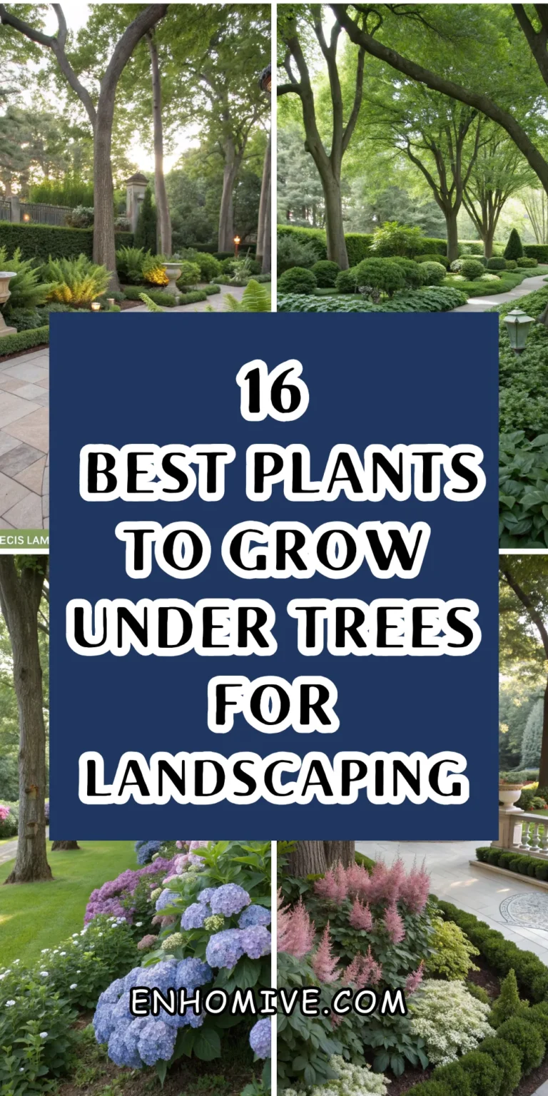 16 Best Plants To Grow Under Trees For Landscaping