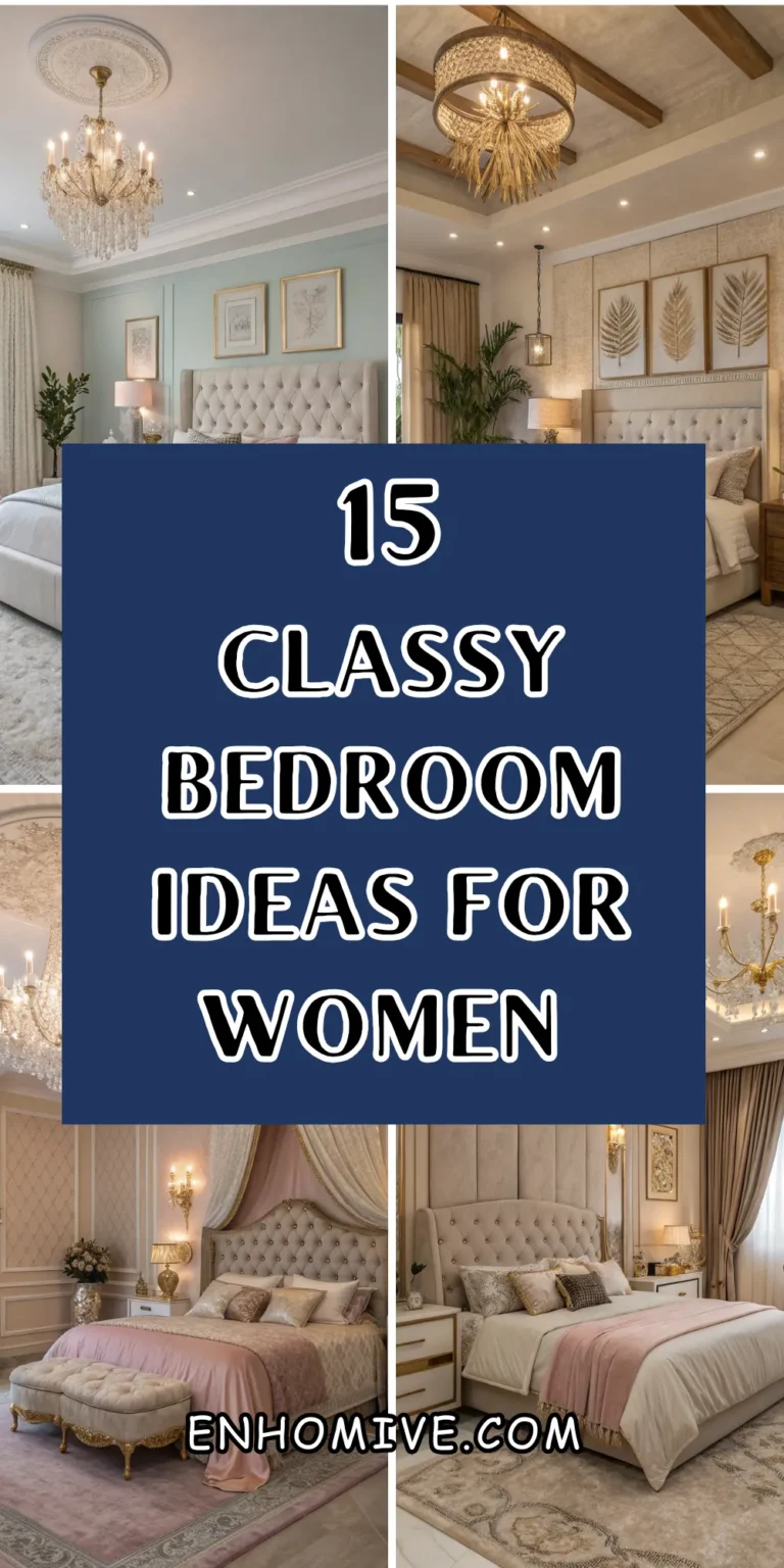 15 Beautiful Classy Bedroom Ideas for Women You Can Easily Recreate