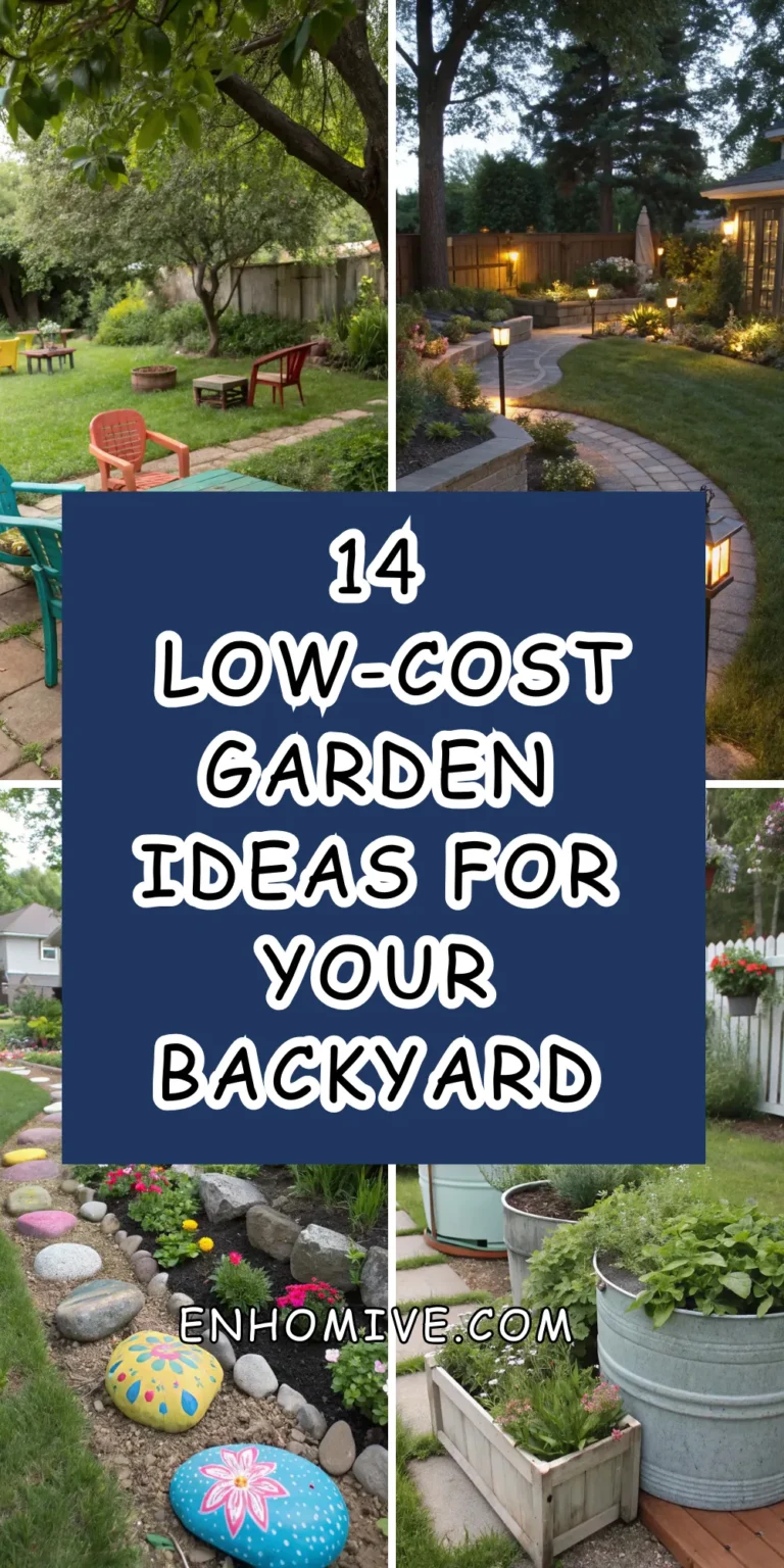 14 Low-Cost Garden Ideas That Will Transform Your Backyard 16 14 Low-Cost Garden Ideas That Will Transform Your Backyard