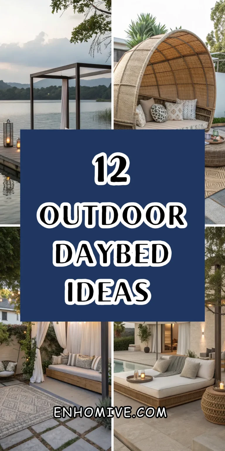 12 Outdoor Daybed Ideas for Relaxed and Stylish Spaces 20 12 Outdoor Daybed Ideas for Relaxed and Stylish Spaces