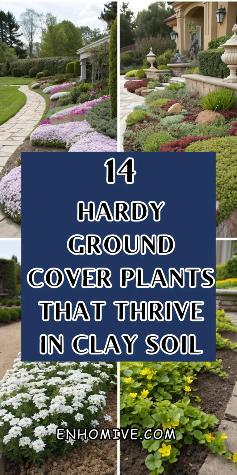 14 Hardy Ground Cover Plants That Thrive in Clay Soil