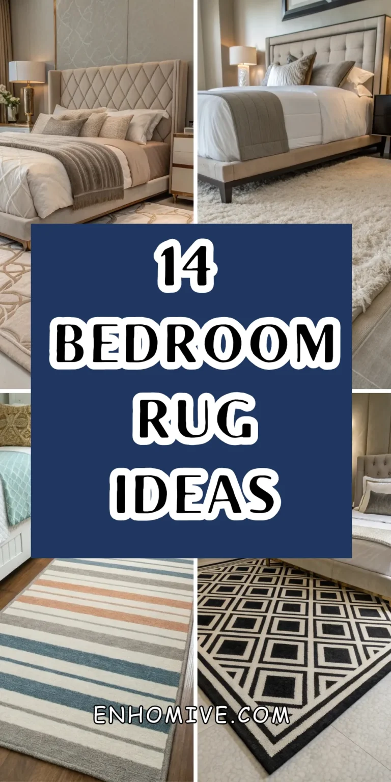 14 Bedroom Rug Ideas to Elevate Every Style and Space 8 14 Bedroom Rug Ideas to Elevate Every Style and Space