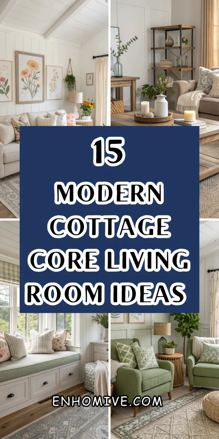 15 Modern Cottagecore Living Room Ideas for Cozy and Stylish Spaces 21 15 Modern Cottagecore Living Room Ideas for Cozy and Stylish Spaces