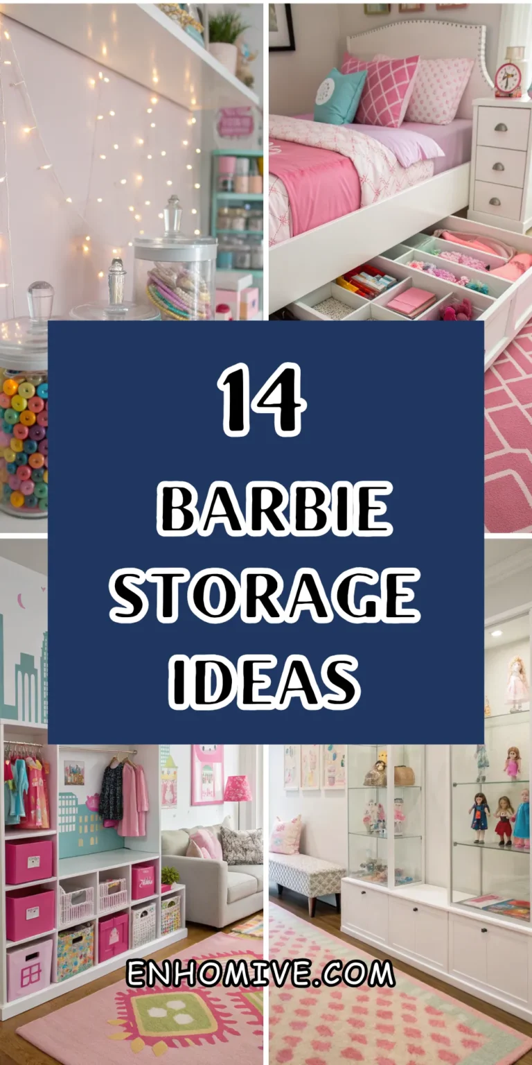 14 Barbie Storage Ideas That Keep Playrooms Tidy and Stylish 1 14 Barbie Storage Ideas That Keep Playrooms Tidy and Stylish