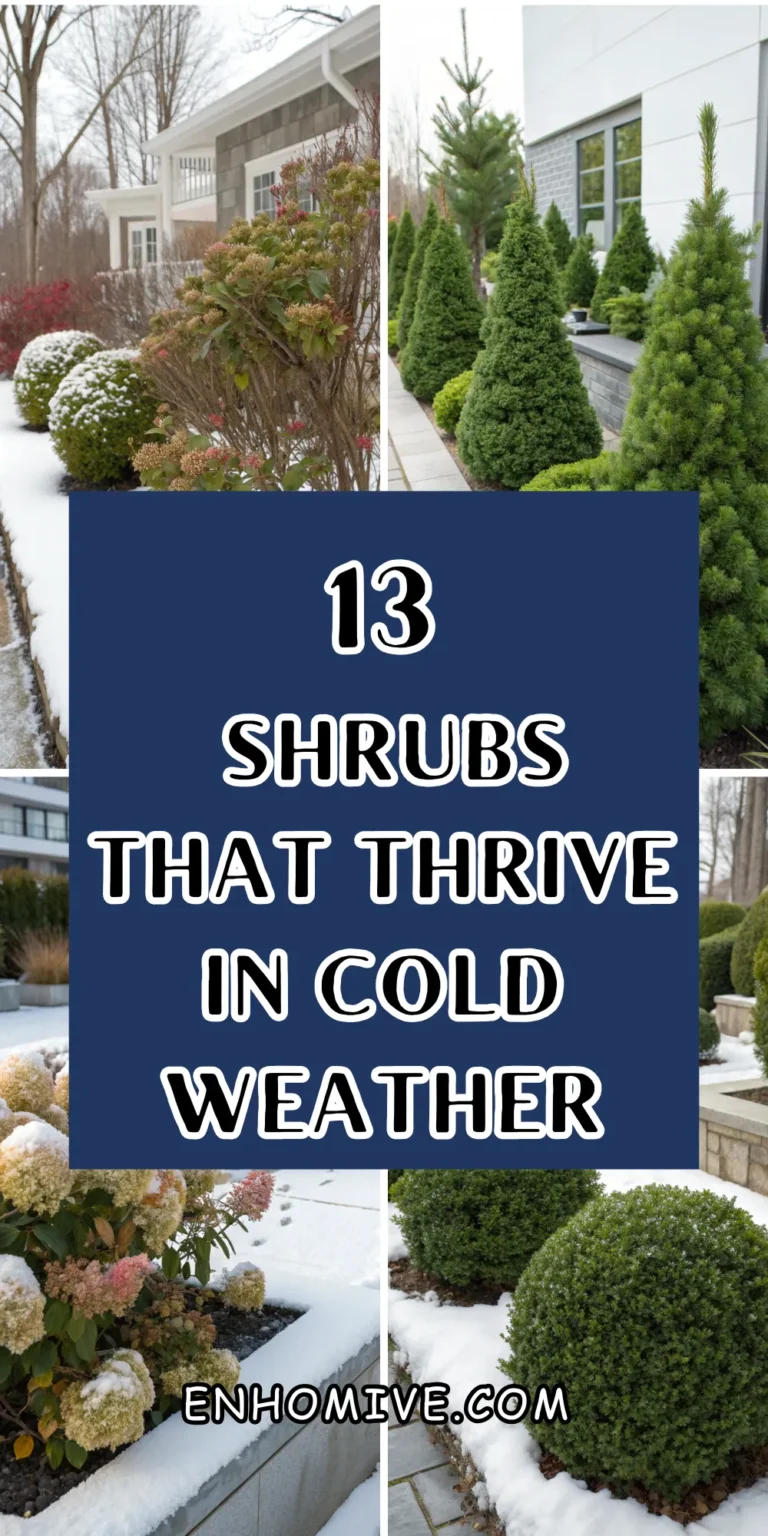 13 Shrubs That Thrive in Cold Weather