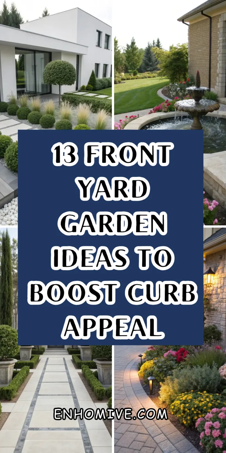 13 Front Yard Garden Ideas to Boost Curb Appeal and Create a Welcoming Entrance 19 13 Front Yard Garden Ideas to Boost Curb Appeal and Create a Welcoming Entrance