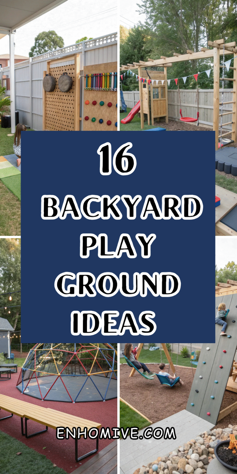 16 Backyard Playground Ideas to Transform Your Outdoor Space into a Family Haven 21 16 Backyard Playground Ideas to Transform Your Outdoor Space into a Family Haven