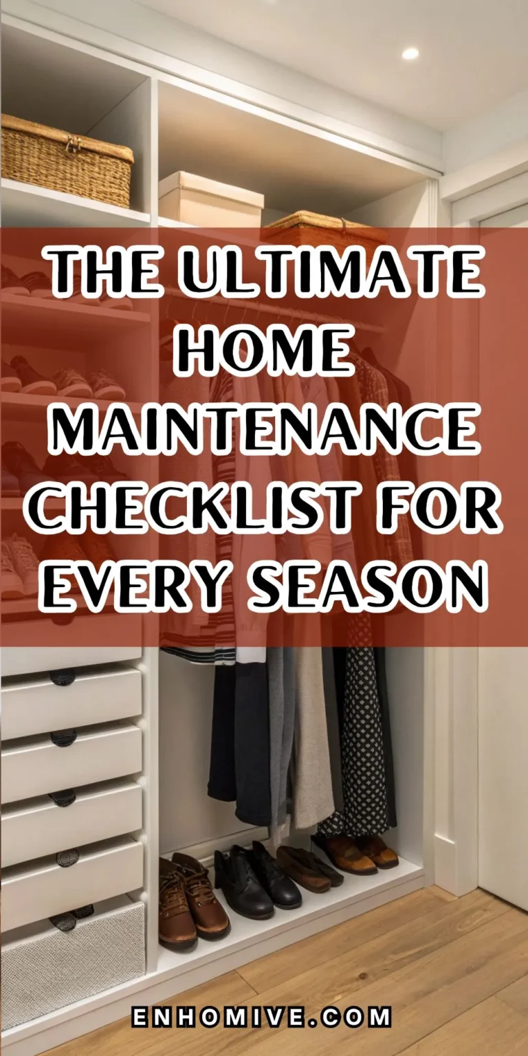 The Ultimate Home Maintenance Checklist for Every Season (Plus Why It Matters) 6 The Ultimate Home Maintenance Checklist for Every Season (Plus Why It Matters)