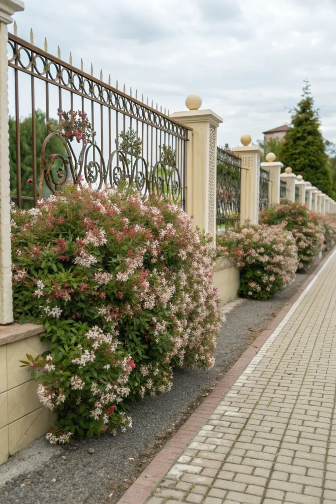 15 Minimal-Effort Shrubs for a Lovely Fence Line 15 ba 14