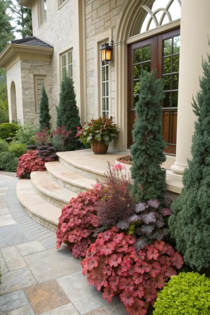 14 Coral Bells Landscaping Ideas for Front Entry Landscaping That Boost Curb Appeal and Garden Charm 8 cb 7