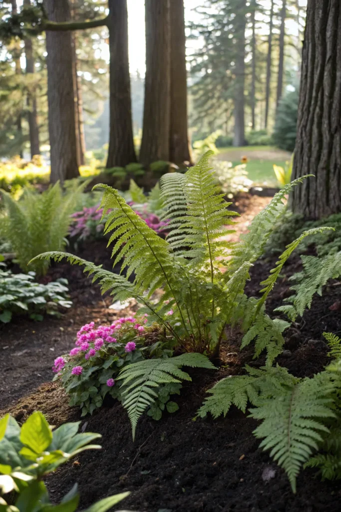 ferns bring effortless elegance to shady spots th
