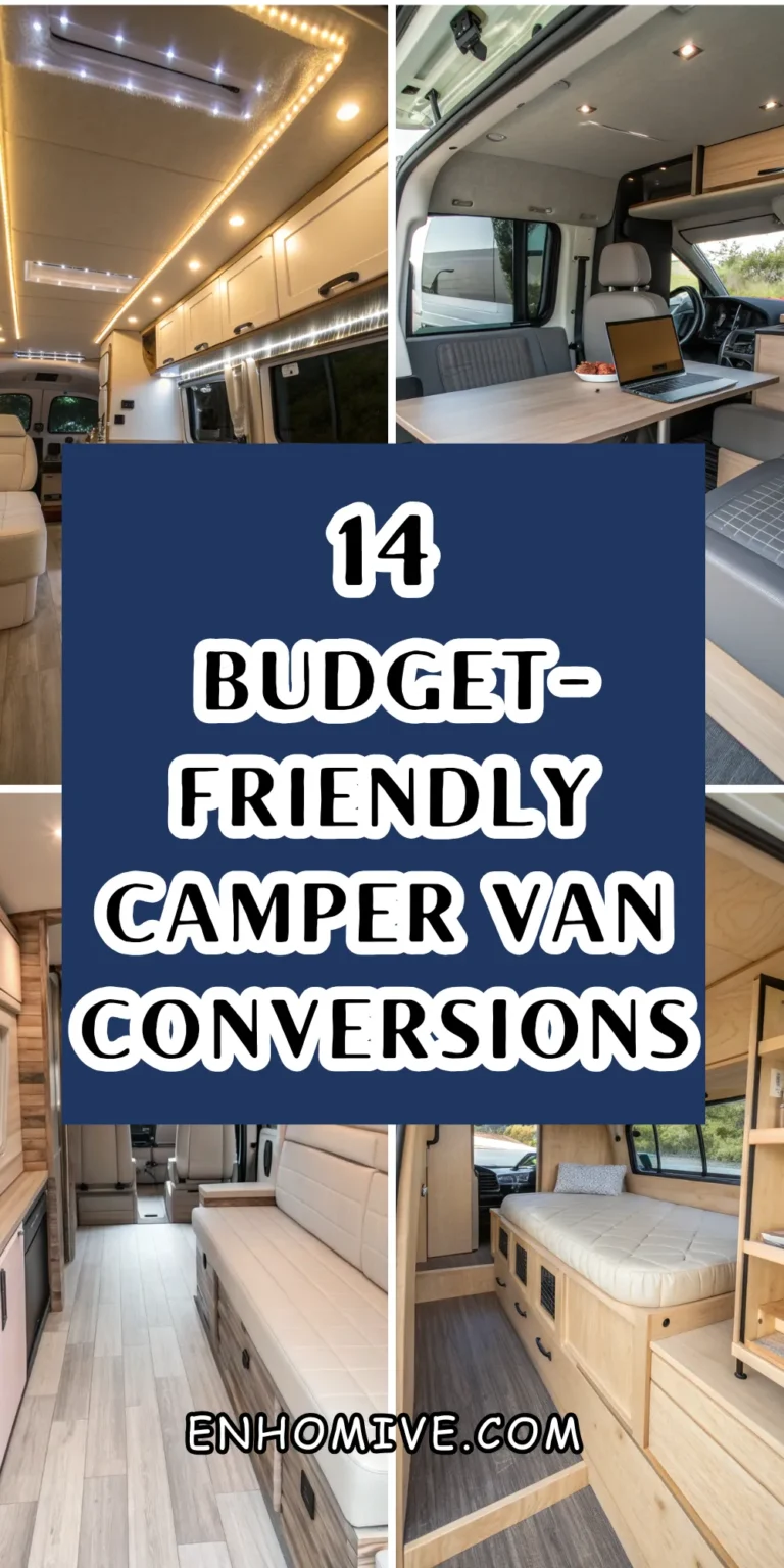14 Budget-Friendly Camper Van Conversions You Can Easily Recreate – Beautiful Spaces, Happy Faces