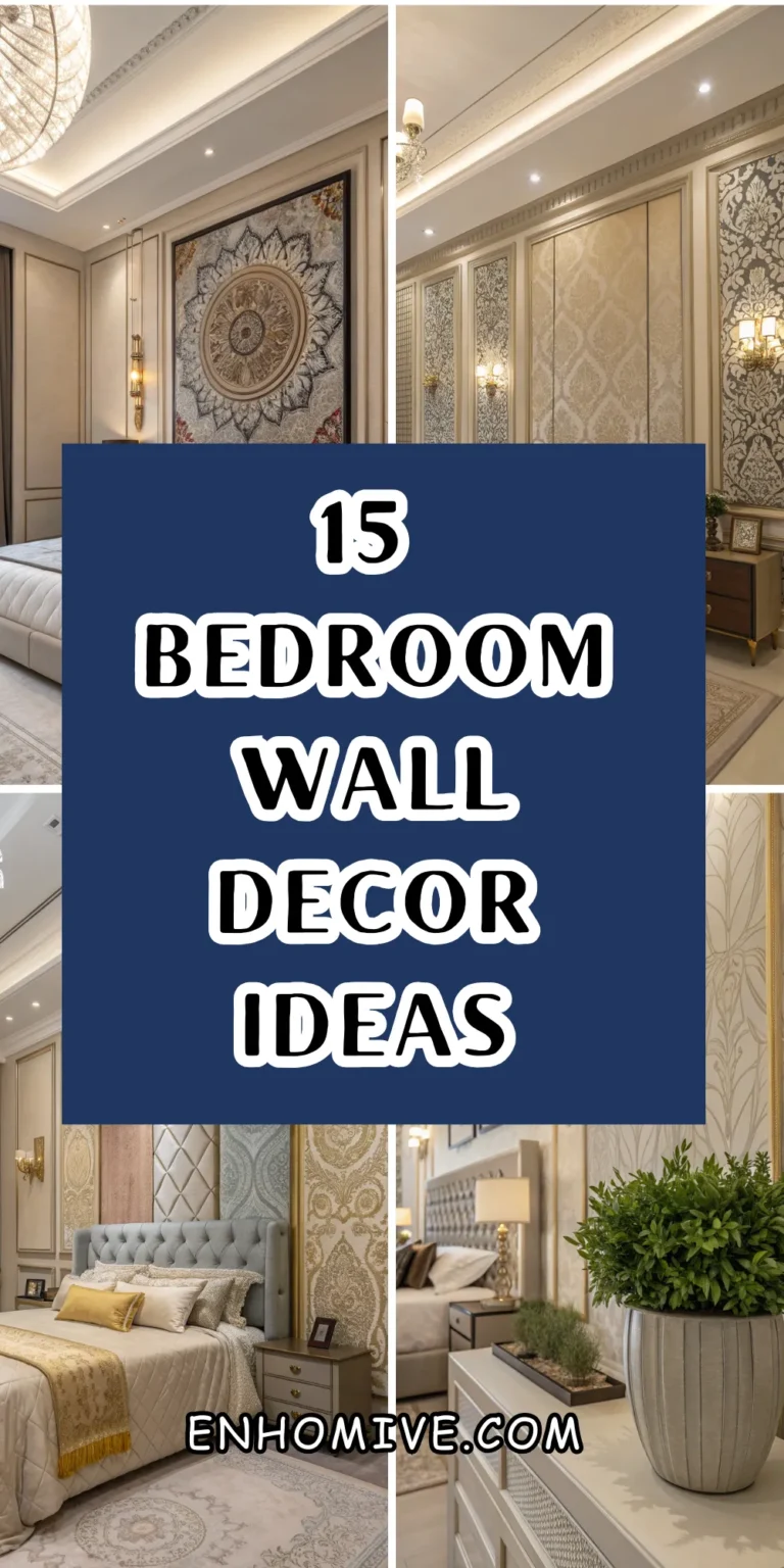 15 Bedroom Wall Decor Ideas to Upgrade a Blank Space