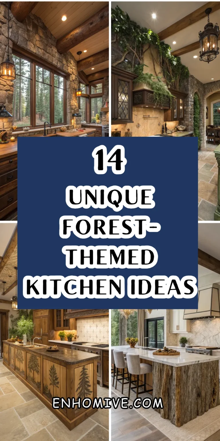 14 Unique Forest-Themed Kitchen Ideas