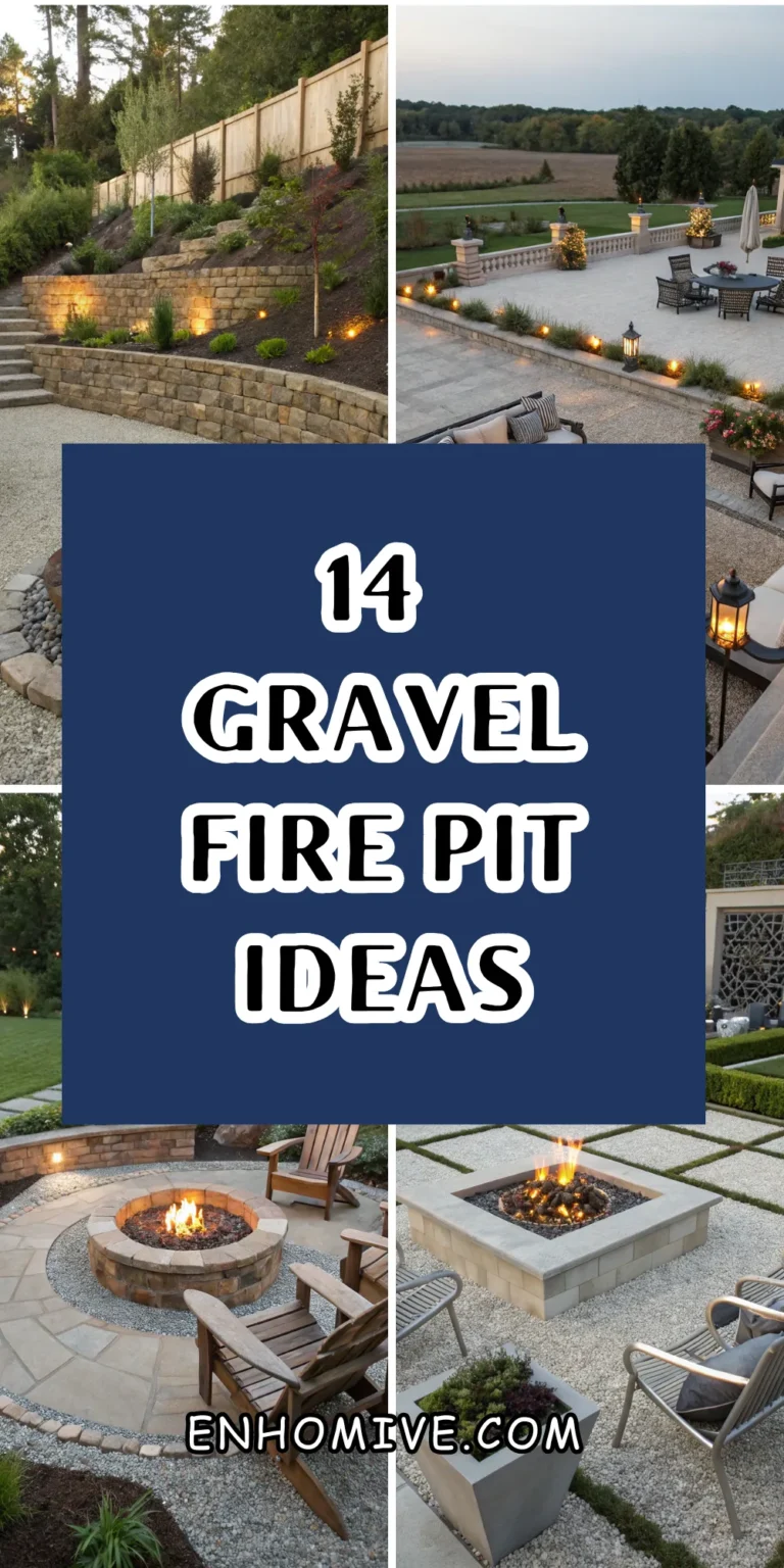 14 Gravel Fire Pit Ideas for a Cozy & Stylish Backyard Retreat