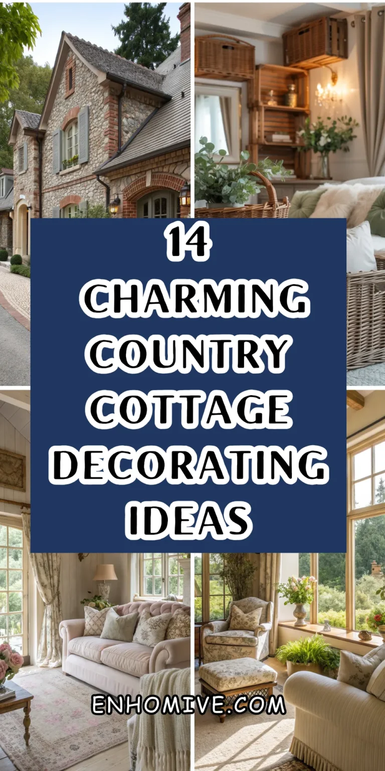 14 Charming Country Cottage Decorating Ideas