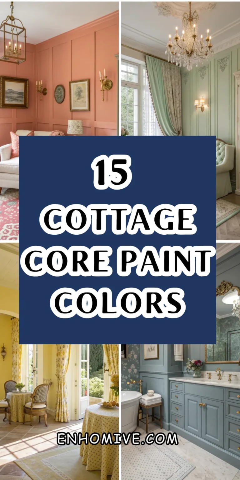 15 Cottagecore Paint Colors to Transform Your Home Into a Storybook Retreat