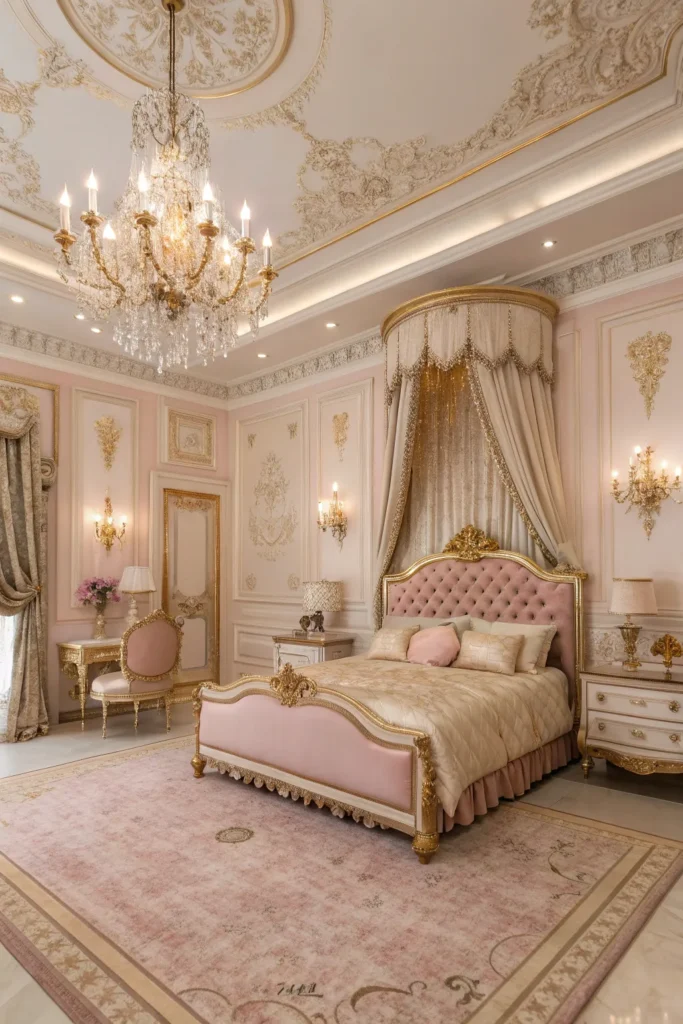 Elegant & Feminine: 14 Pink Victorian Bedroom Ideas to Swoon Over 2 bg 1