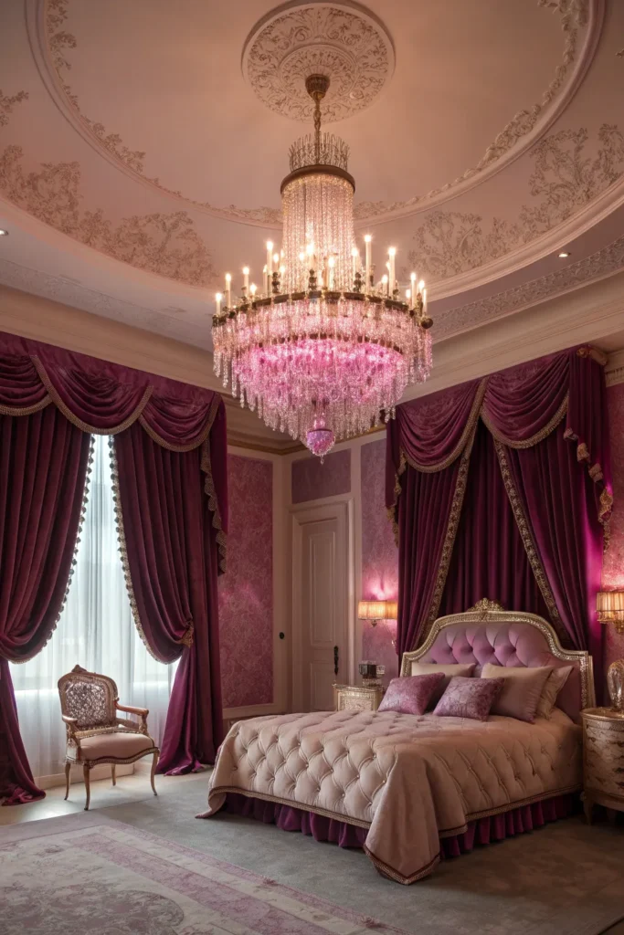 Elegant & Feminine: 14 Pink Victorian Bedroom Ideas to Swoon Over 8 bg 7