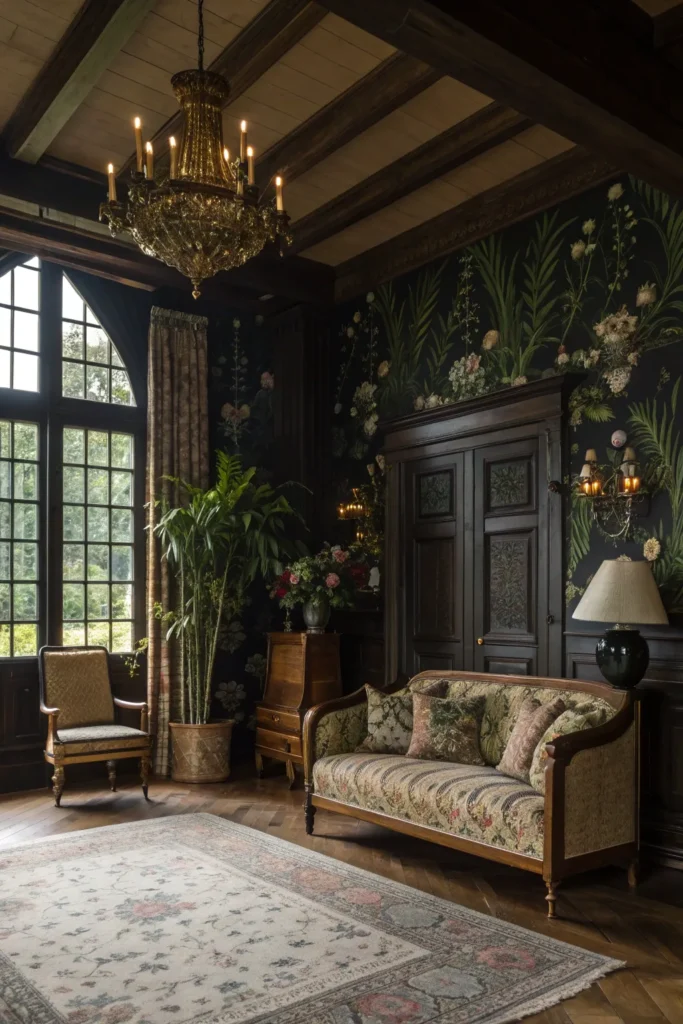 14 Dark Cottagecore House Interiors for a Moody Nostalgic Space 5 cp 4