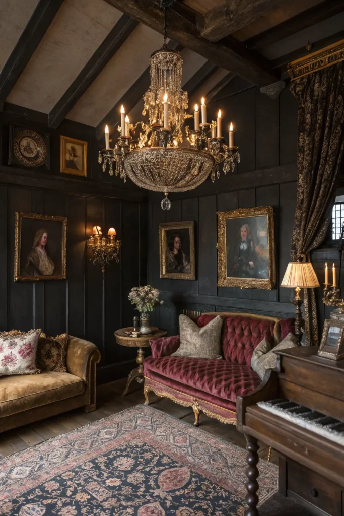 14 Dark Cottagecore House Interiors for a Moody Nostalgic Space 10 cp 9