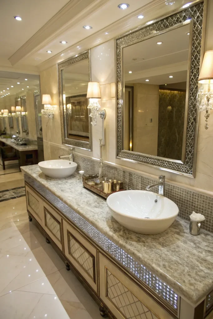 14 Practical and Pretty Bathroom Counter Ideas You’ll Love 6 mc 5