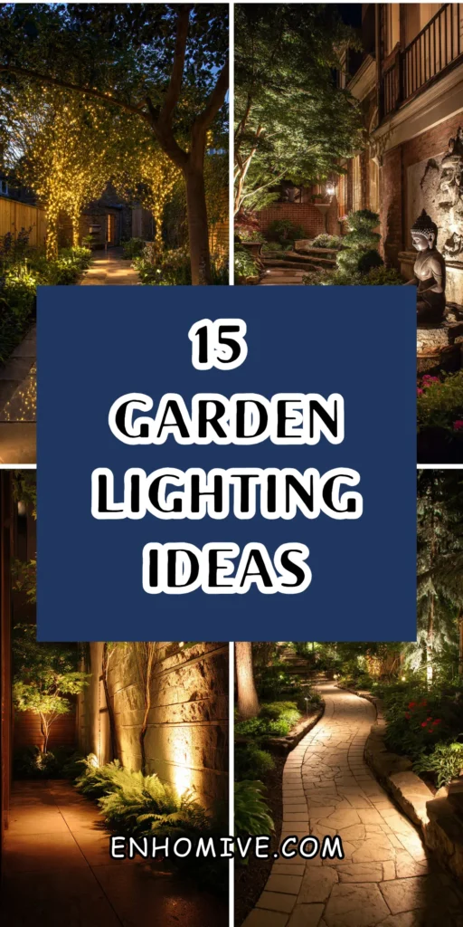 15 Garden Lighting Ideas for a Magical Outdoor Ambience 1 7 1 4