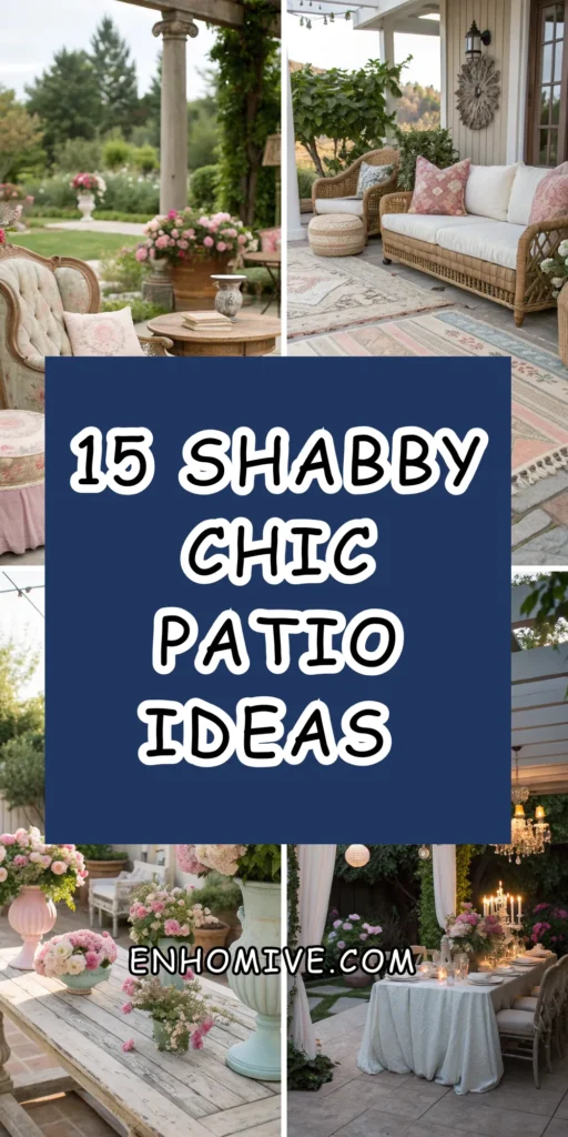 15 Shabby Chic Patio Ideas That’ll Steal Your Heart 1 7 10