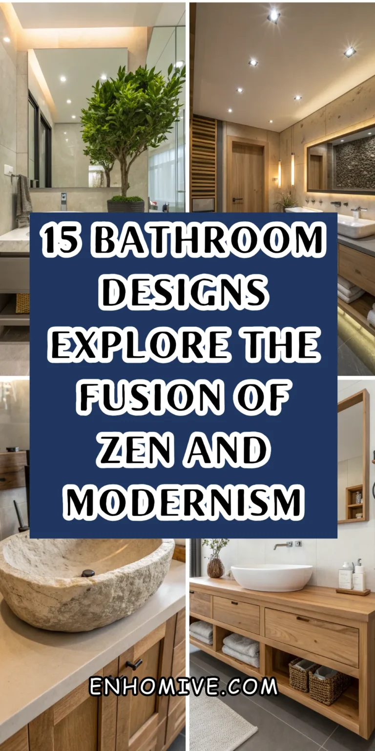 15 Bathroom Designs That Explore the Fusion of Zen and Modernism