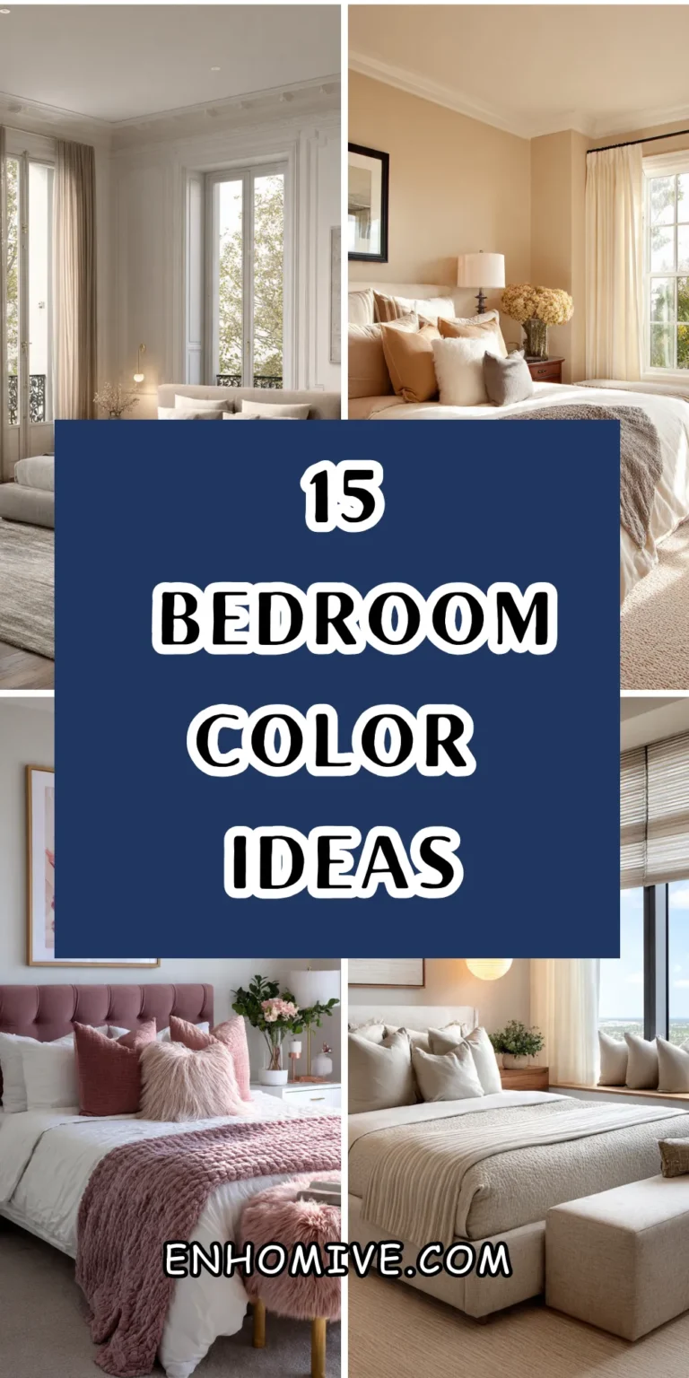 15 Bedroom Color Ideas to Set the Perfect Mood