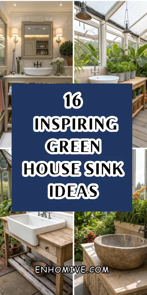 16 Inspiring Greenhouse Sink Ideas 1 7 26