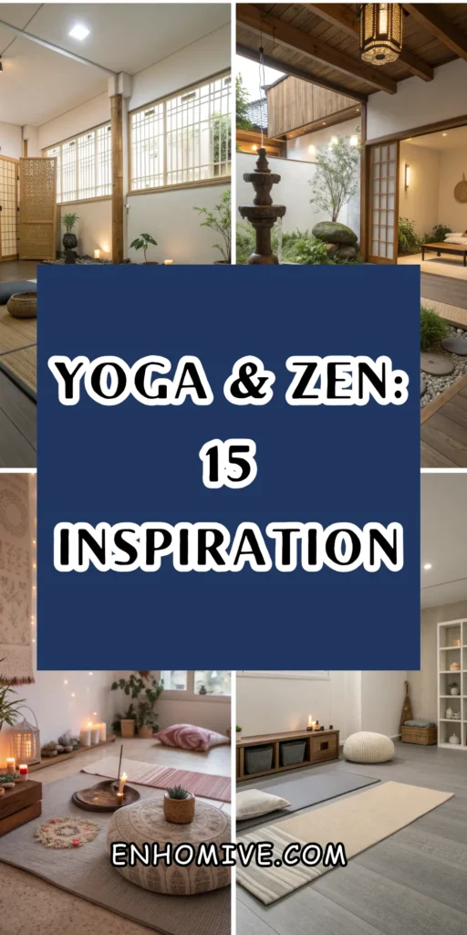 Yoga & Zen: 15 Inspirations for Creating the Perfect Space 1 7 3 2