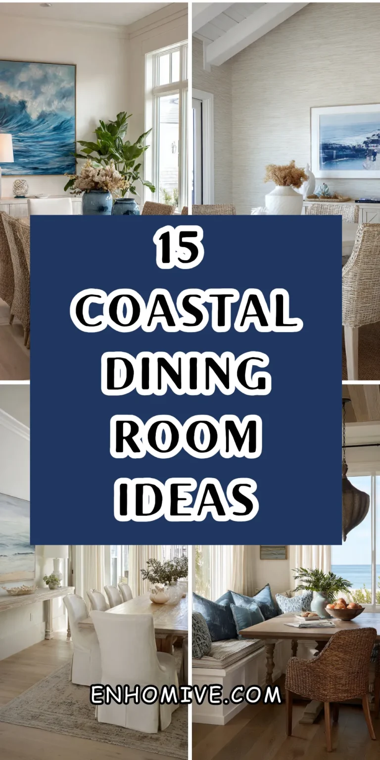 15 Coastal Dining Room Ideas Bringing the Serenity of the Shore Indoors