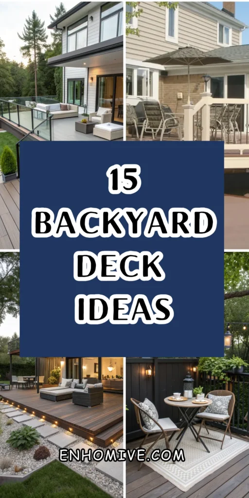 15 Backyard Deck Ideas 1 7 9 1